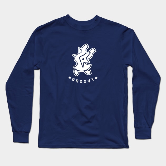 let's get groovy and Weird. Minimal, Funny Friday vibes Long Sleeve T-Shirt by croquis design